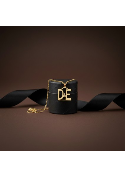 14 Ayar Altın Kolye Ucu D&e GM10852 0.5 gr modelleri