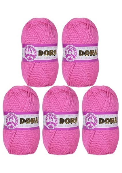 Ören Bayan Dora Örgü İpi - Ahududu - 5'Li Paket - ( Renk Kodu : 042 ) fiyatları