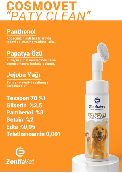 Cosmovet Paty Clean Köpek 200 ml modelleri
