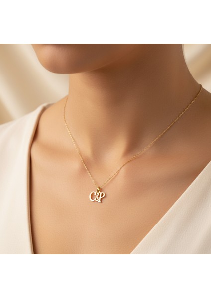 8 Ayar Altın Kolye Ucu C&p GM10730 1 gr