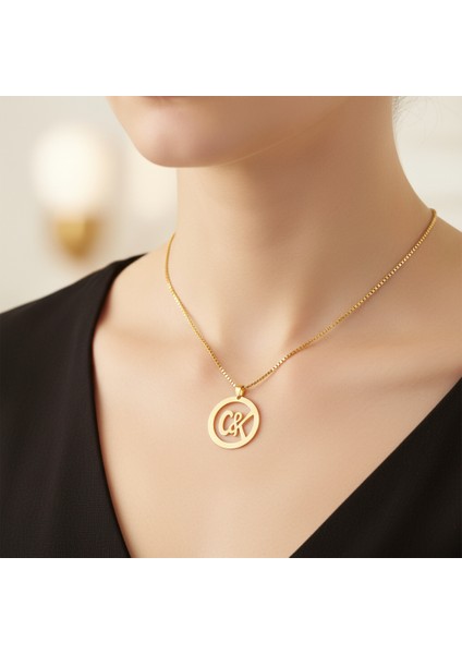 8 Ayar Altın Kolye Ucu C&k GM10674 1 gr