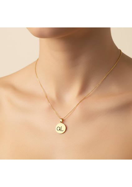 8 Ayar Altın Kolye Ucu C&l GM10683 1 gr