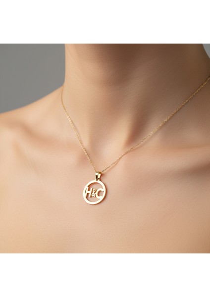 8 Ayar Altın Kolye Ucu C&h GM10623 1 gr