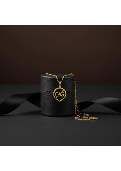 8 Ayar Altın Kolye Ucu C&g GM10614 1 gr modelleri