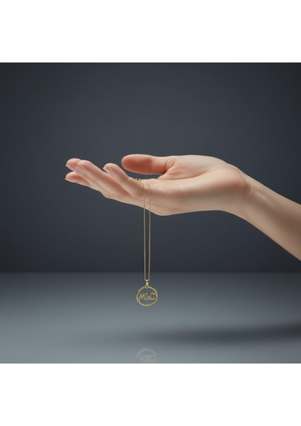 8 Ayar Altın Kolye Ucu C&m GM10699 1 gr fiyatları