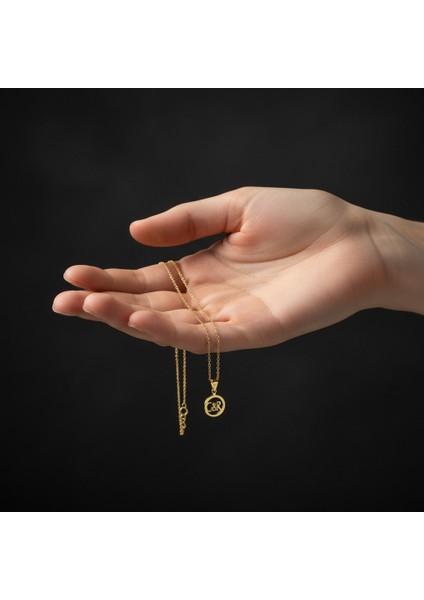 8 Ayar Altın Kolye Ucu C&r GM10741 1 gr fiyatları