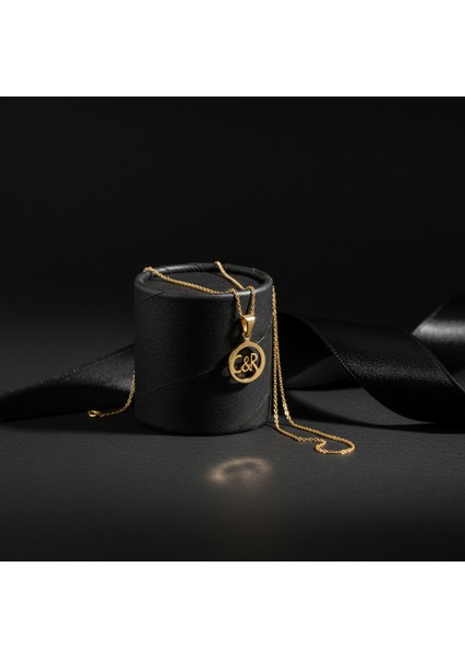 8 Ayar Altın Kolye Ucu C&r GM10741 1 gr modelleri