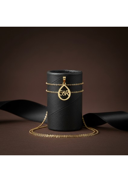 8 Ayar Altın Kolye Ucu C&r GM10747 1 gr modelleri