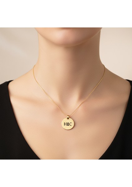 8 Ayar Altın Kolye Ucu C&h GM10629 1 gr