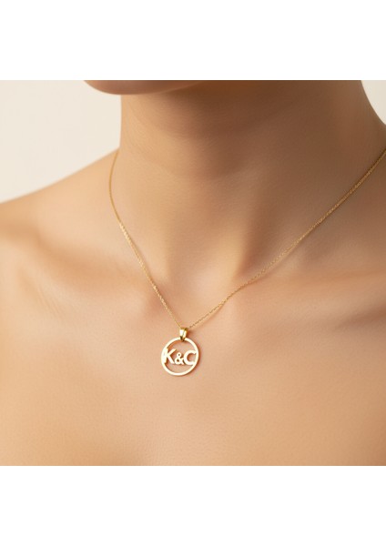 8 Ayar Altın Kolye Ucu C&k GM10677 1 gr