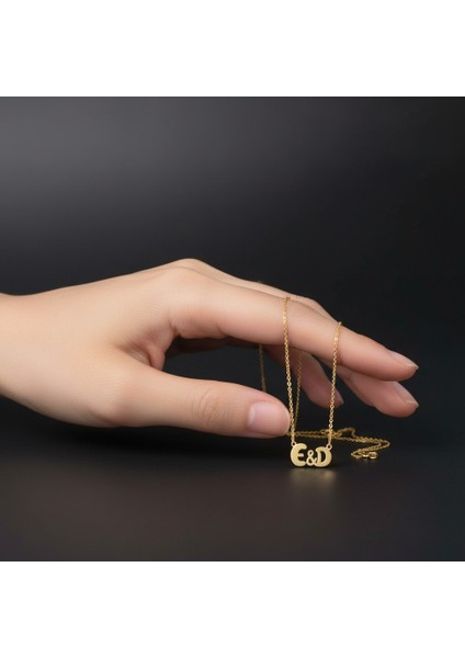 8 Ayar Altın Kolye Ucu D&e GM10847 1 gr fiyatları