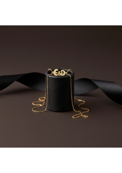 8 Ayar Altın Kolye Ucu D&e GM10847 1 gr modelleri