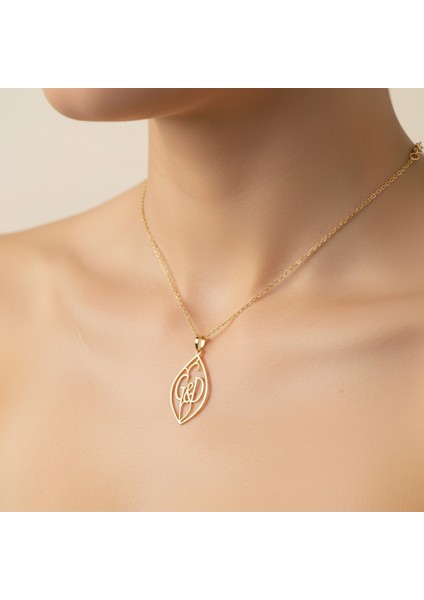 8 Ayar Altın Kolye Ucu D&g GM10884 1 gr