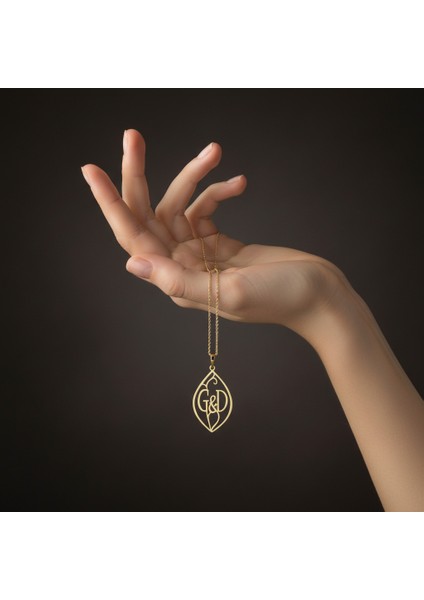 8 Ayar Altın Kolye Ucu D&g GM10884 1 gr fiyatları