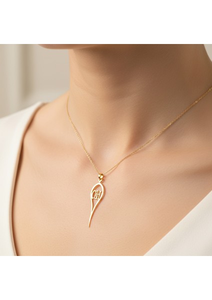 8 Ayar Altın Kolye Ucu C&ı GM10641 1 gr