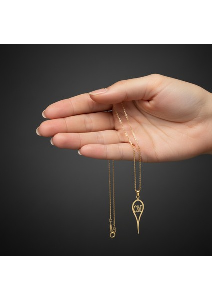 8 Ayar Altın Kolye Ucu C&ı GM10641 1 gr fiyatları