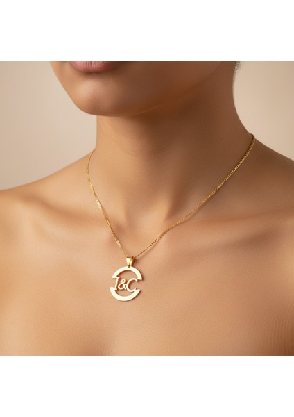 8 Ayar Altın Kolye Ucu C&ı GM10643 1 gr