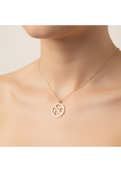 8 Ayar Altın Kolye Ucu C&p GM10731 1 gr