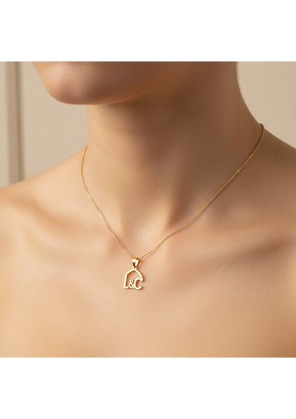 8 Ayar Altın Kolye Ucu C&l GM10681 1 gr