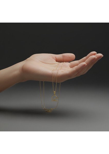 8 Ayar Altın Kolye Ucu C&l GM10681 1 gr fiyatları