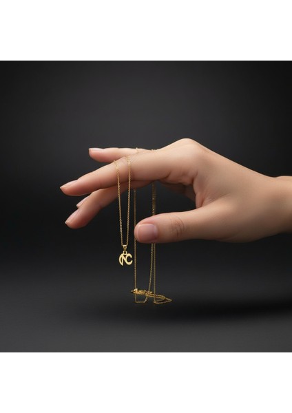 8 Ayar Altın Kolye Ucu C&n GM10707 1 gr fiyatları