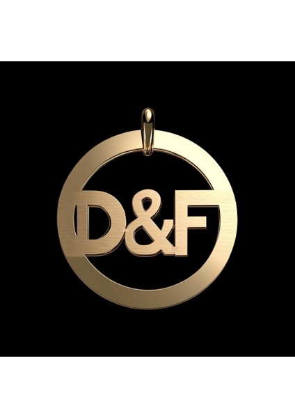 8 Ayar Altın Kolye Ucu D&f GM10858 1 gr fırsatları