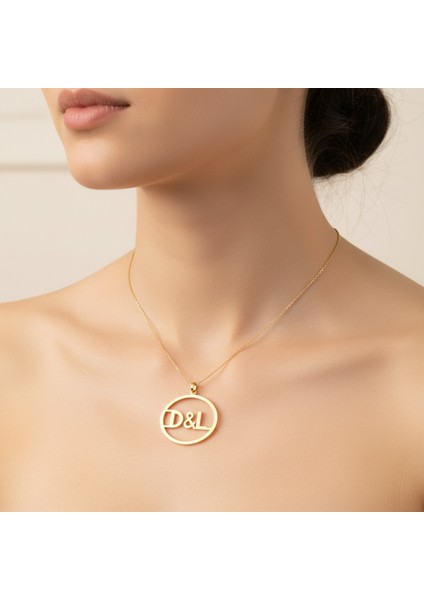 8 Ayar Altın Kolye Ucu D&l GM10964 1 gr