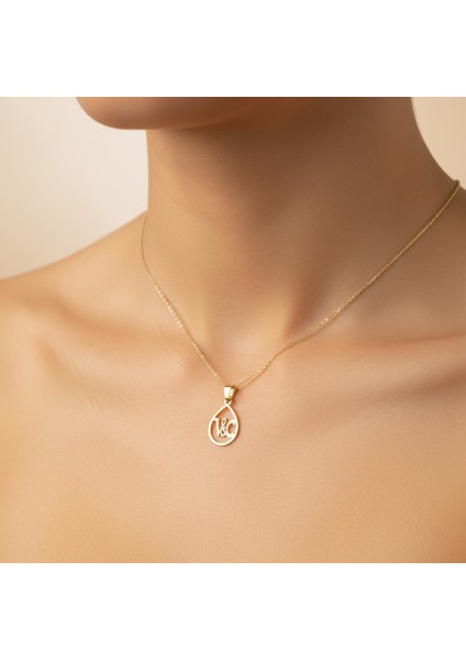 8 Ayar Altın Kolye Ucu C&v GM10802 1 gr