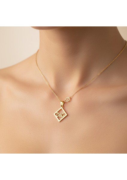 8 Ayar Altın Kolye Ucu D&g GM10872 1 gr