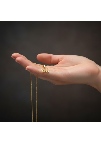 8 Ayar Altın Kolye Ucu D&h GM10898 1 gr fiyatları