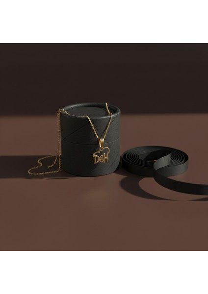 8 Ayar Altın Kolye Ucu D&h GM10898 1 gr modelleri