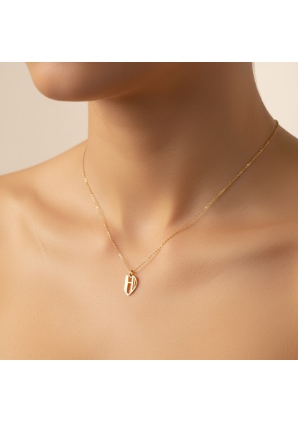 8 Ayar Altın Kolye Ucu D&h GM10906 1 gr