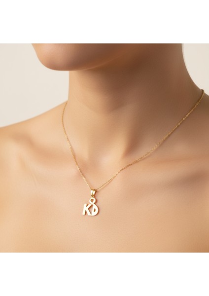 8 Ayar Altın Kolye Ucu D&k GM10932 1 gr