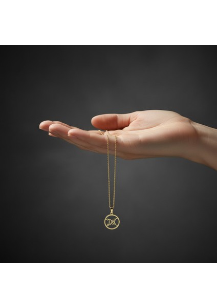 8 Ayar Altın Kolye Ucu D&k GM10933 1 gr fiyatları