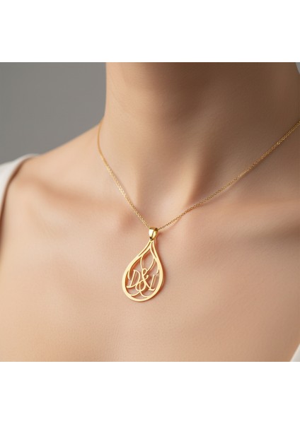 8 Ayar Altın Kolye Ucu D&l GM10957 1 gr