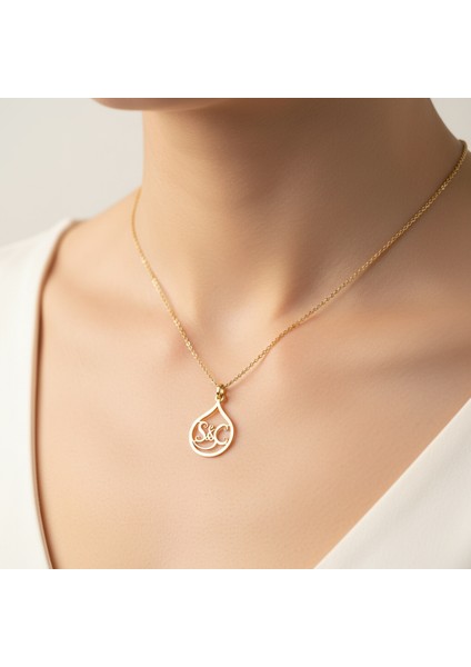 8 Ayar Altın Kolye Ucu C&s GM10770 1 gr