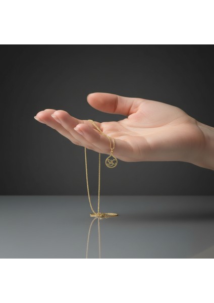 8 Ayar Altın Kolye Ucu C&s GM10770 1 gr fiyatları