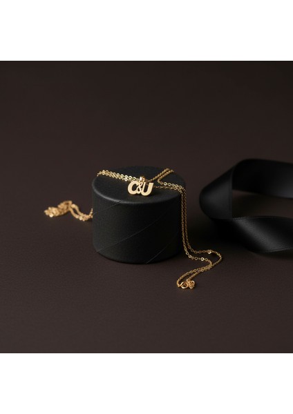 8 Ayar Altın Kolye Ucu C&u GM10791 1 gr modelleri