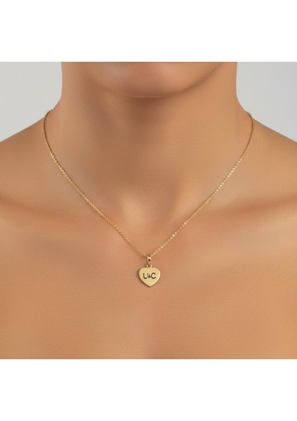 8 Ayar Altın Kolye Ucu C&u GM10796 1 gr