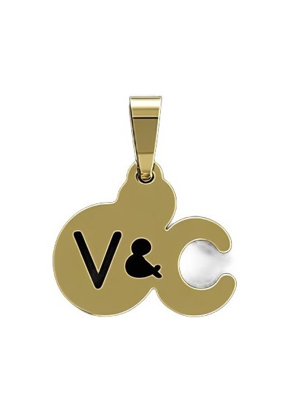 8 Ayar Altın Kolye Ucu C&v GM10800 1 gr