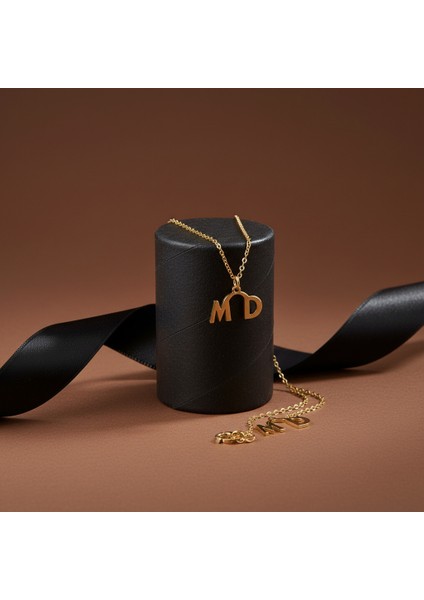 8 Ayar Altın Kolye Ucu D&m GM10970 1 gr modelleri