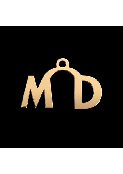 8 Ayar Altın Kolye Ucu D&m GM10970 1 gr fırsatları