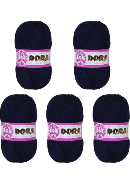 Ören Bayan Dora Örgü İpi - Lacivert - 5'Li Paket - ( Renk Kodu : 019 ) fiyatları