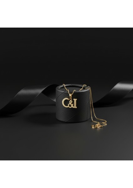 8 Ayar Altın Kolye Ucu C&ı GM10640 0.5 gr modelleri