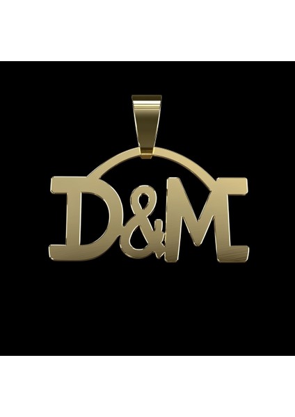 8 Ayar Altın Kolye Ucu D&m GM10984 1 gr fırsatları