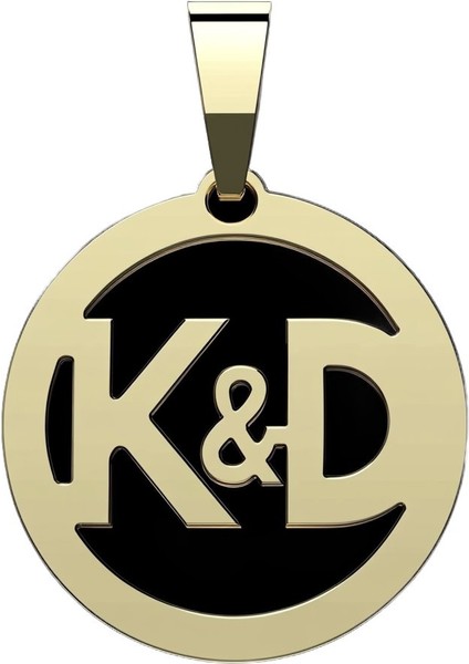 8 Ayar Altın Kolye Ucu D&k GM10942 1 gr