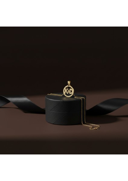 8 Ayar Altın Kolye Ucu D&k GM10942 1 gr modelleri