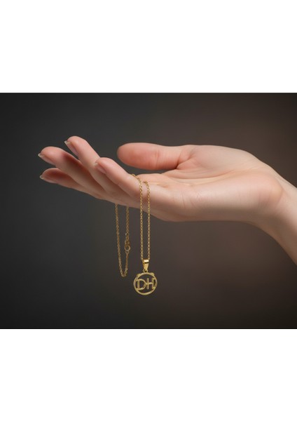 8 Ayar Altın Kolye Ucu D&h GM10895 1 gr fiyatları