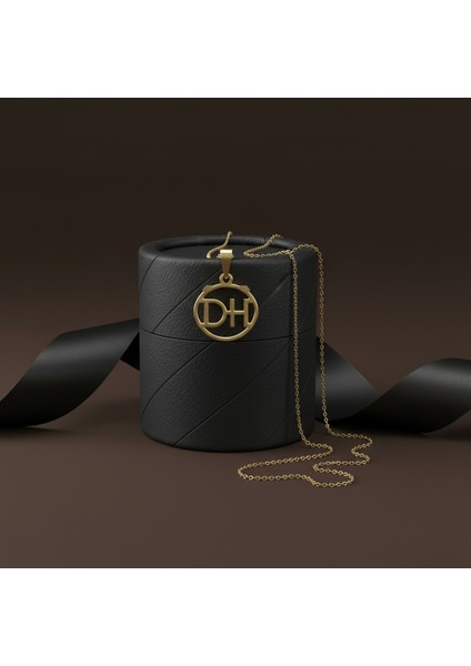 8 Ayar Altın Kolye Ucu D&h GM10895 1 gr modelleri