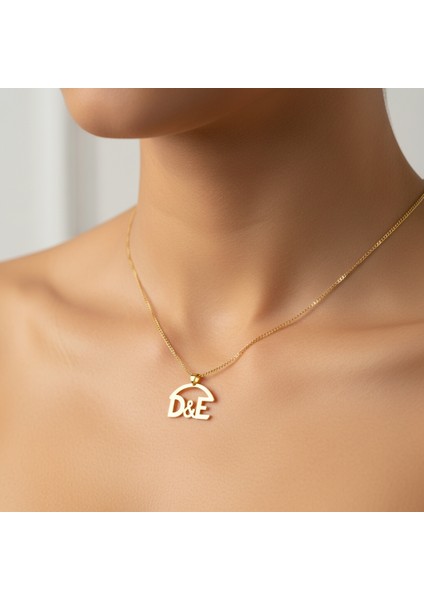 8 Ayar Altın Kolye Ucu D&e GM10845 1 gr